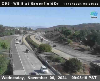 WB 8 at Greenfield Street