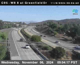 WB 8 at Greenfield Street