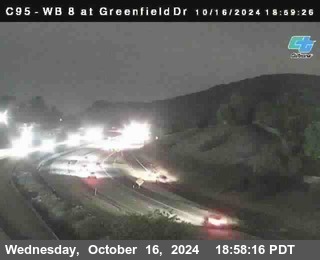 WB 8 at Greenfield Street