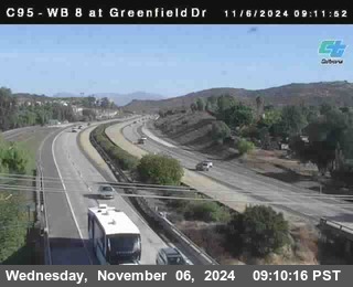 WB 8 at Greenfield Street