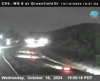 WB 8 at Greenfield Street