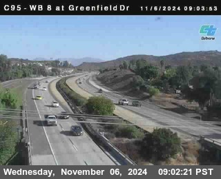 WB 8 at Greenfield Street