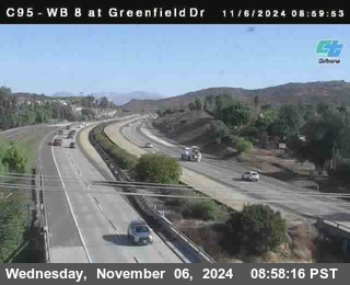 WB 8 at Greenfield Street