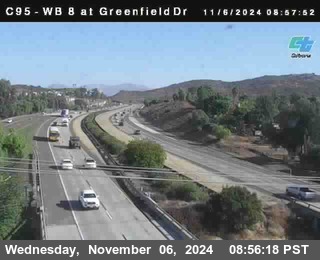 WB 8 at Greenfield Street