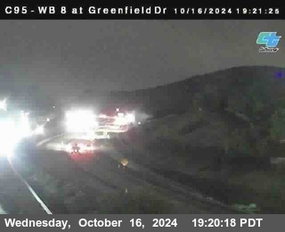 WB 8 at Greenfield Street