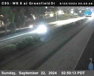 WB 8 at Greenfield Street