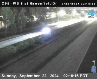 WB 8 at Greenfield Street