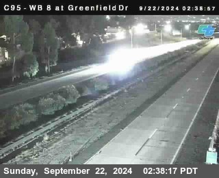 WB 8 at Greenfield Street