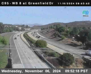 WB 8 at Greenfield Street