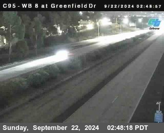 WB 8 at Greenfield Street