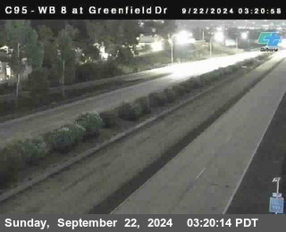 WB 8 at Greenfield Street