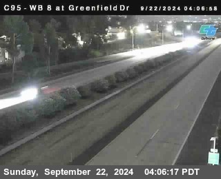 WB 8 at Greenfield Street