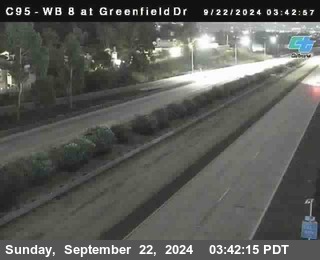 WB 8 at Greenfield Street