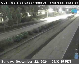 WB 8 at Greenfield Street