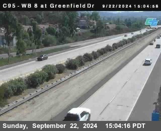 WB 8 at Greenfield Street