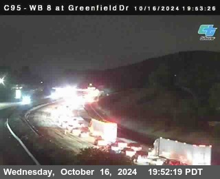 WB 8 at Greenfield Street