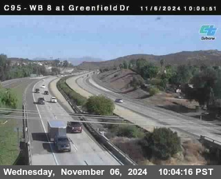 WB 8 at Greenfield Street