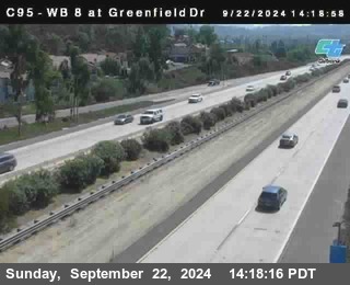 WB 8 at Greenfield Street