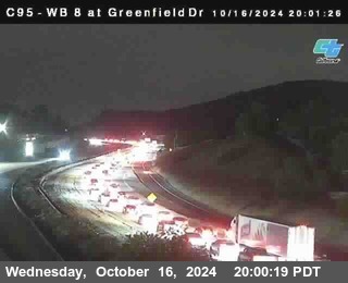 WB 8 at Greenfield Street