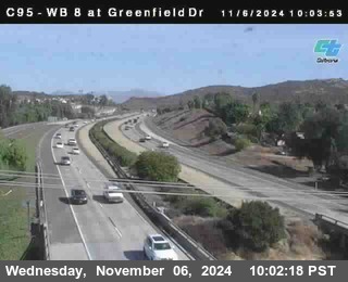 WB 8 at Greenfield Street