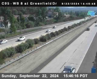 WB 8 at Greenfield Street