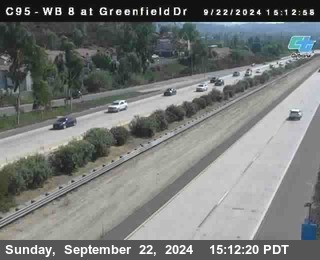 WB 8 at Greenfield Street