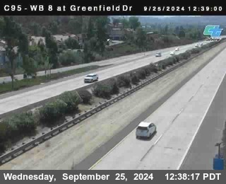 WB 8 at Greenfield Street