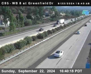 WB 8 at Greenfield Street