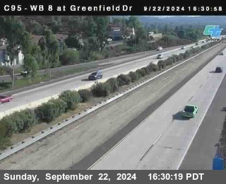 WB 8 at Greenfield Street