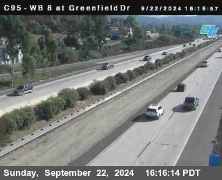 WB 8 at Greenfield Street