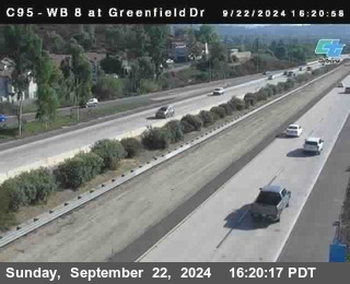 WB 8 at Greenfield Street