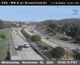 WB 8 at Greenfield Street