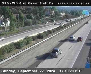 WB 8 at Greenfield Street