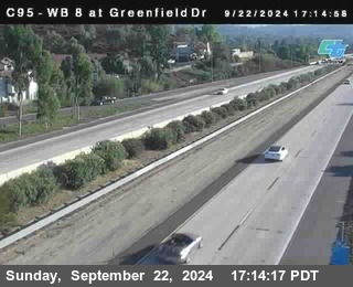 WB 8 at Greenfield Street