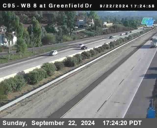 WB 8 at Greenfield Street