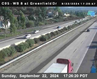 WB 8 at Greenfield Street