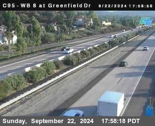 WB 8 at Greenfield Street