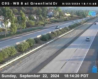 WB 8 at Greenfield Street