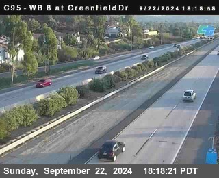 WB 8 at Greenfield Street