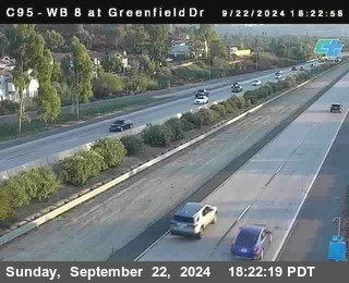 WB 8 at Greenfield Street