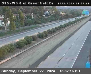 WB 8 at Greenfield Street