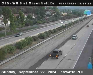 WB 8 at Greenfield Street