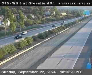 WB 8 at Greenfield Street