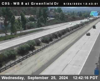 WB 8 at Greenfield Street