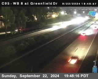 WB 8 at Greenfield Street