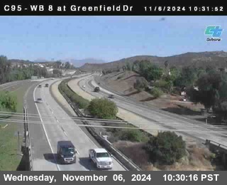 WB 8 at Greenfield Street