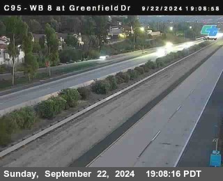 WB 8 at Greenfield Street