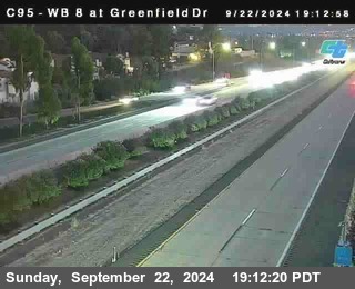 WB 8 at Greenfield Street