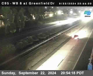 WB 8 at Greenfield Street