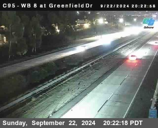 WB 8 at Greenfield Street